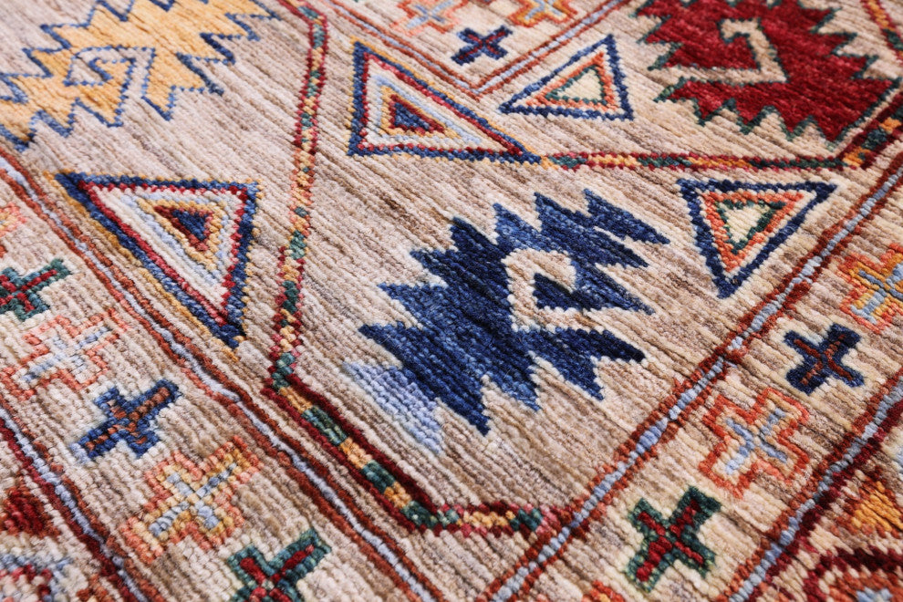 6' 9" X 10' 4" Bokhara Hand Knotted Wool Rug - Q12774