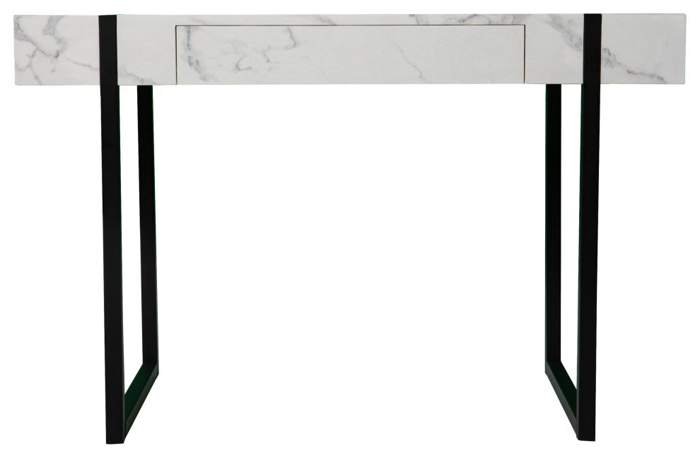 Bianca Modern Faux Marble Desk