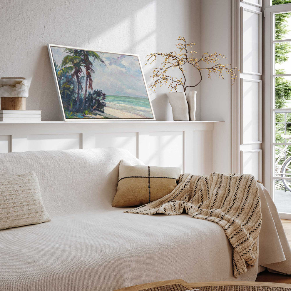 "Naples' Sandy Playground" - A Seaside Serenity Piece