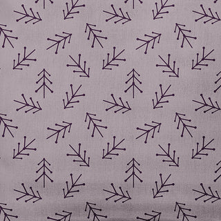Frosting Colored Scattered Trees Polyester Throw Pillow, 26"x26"