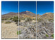 "Caldera of the Volcano Teide" Canvas Art, 3 Panels, 36"x28"