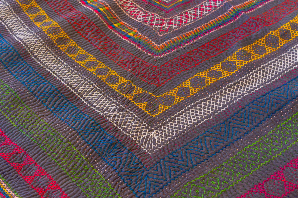 19th Century Yesha Sindh Sammi Quilt