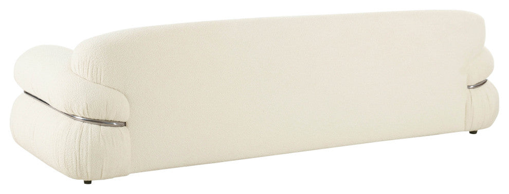Leyla Cream Boucle Sofa