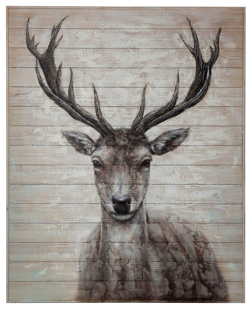 Mercana White Tail II Oil Painting
