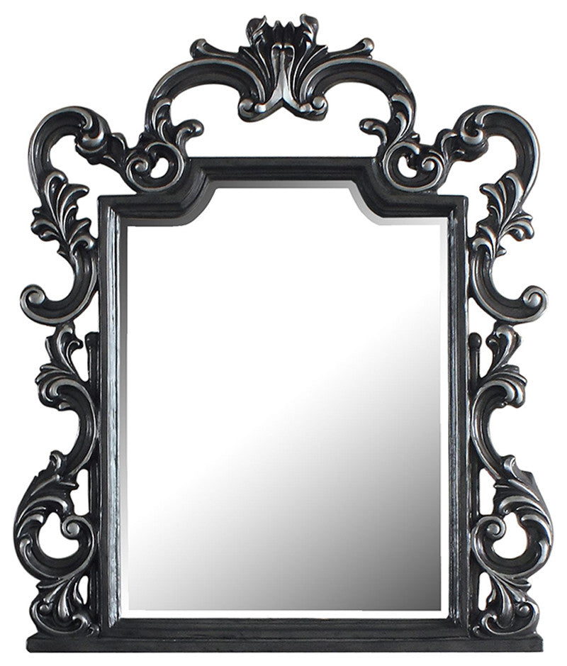 ACME House Delphine Mirror, Charcoal Finish