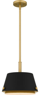 Scarlett 1-Light Pendant, Matte Black