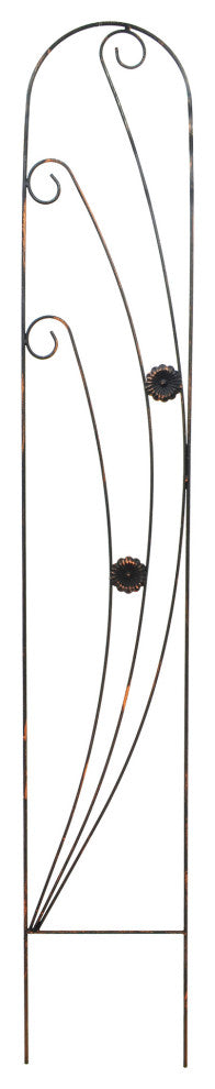 Autumn Leaf Trellis, 5'x10"