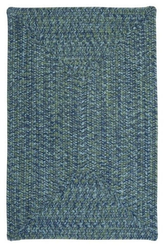Catalina CA49 Deep Sea Indoor/Outdoor Area Rug, Rectangular 10'x13'