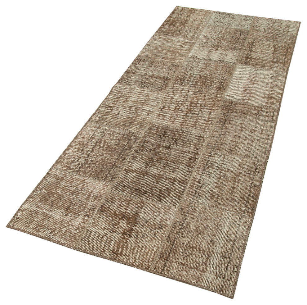 Rug N Carpet - Handwoven Oriental 2' 10" x 7' 3" Boho Patchwork Runner Rug