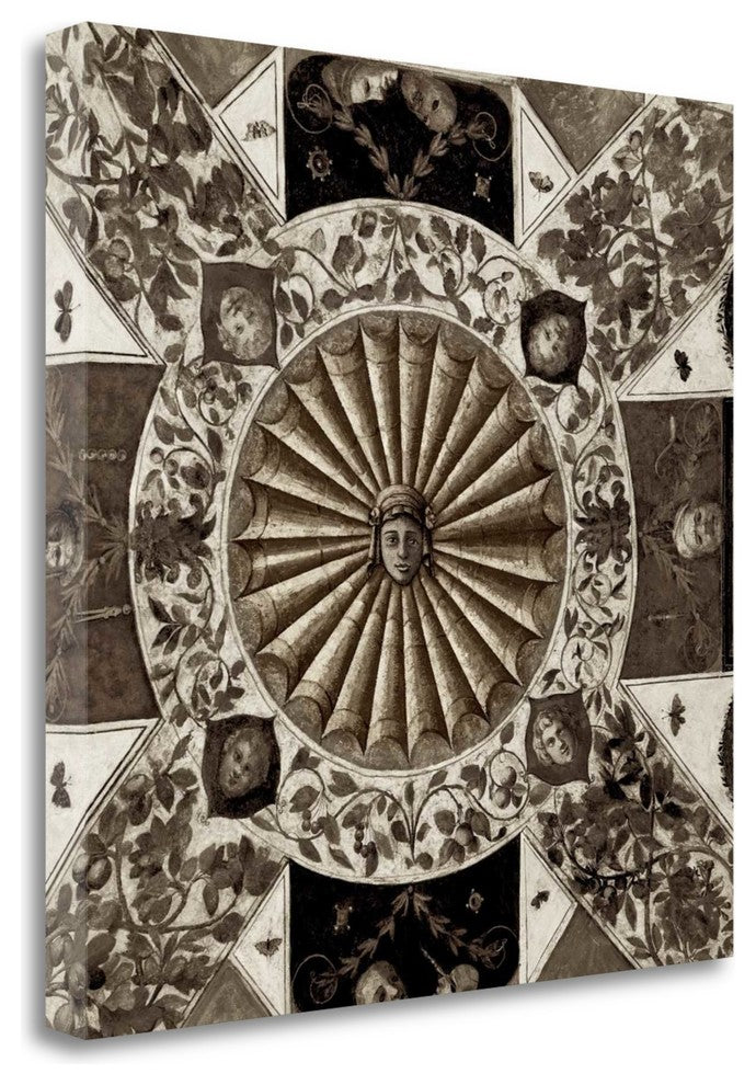 "Giardini Italiano - 7" By Alan Blaustein, Giclee Print on Gallery Wrap Canvas
