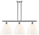 Innovations 516-3I-SN-GBD-121-LED 3 Light Island Light, Brushed Satin Nickel