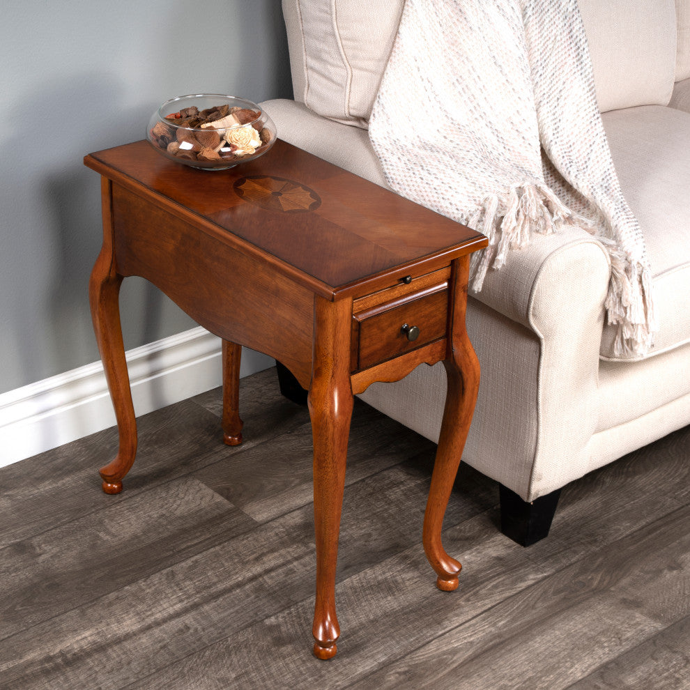 Butler Croydon Olive Ash Burl Chairside Table