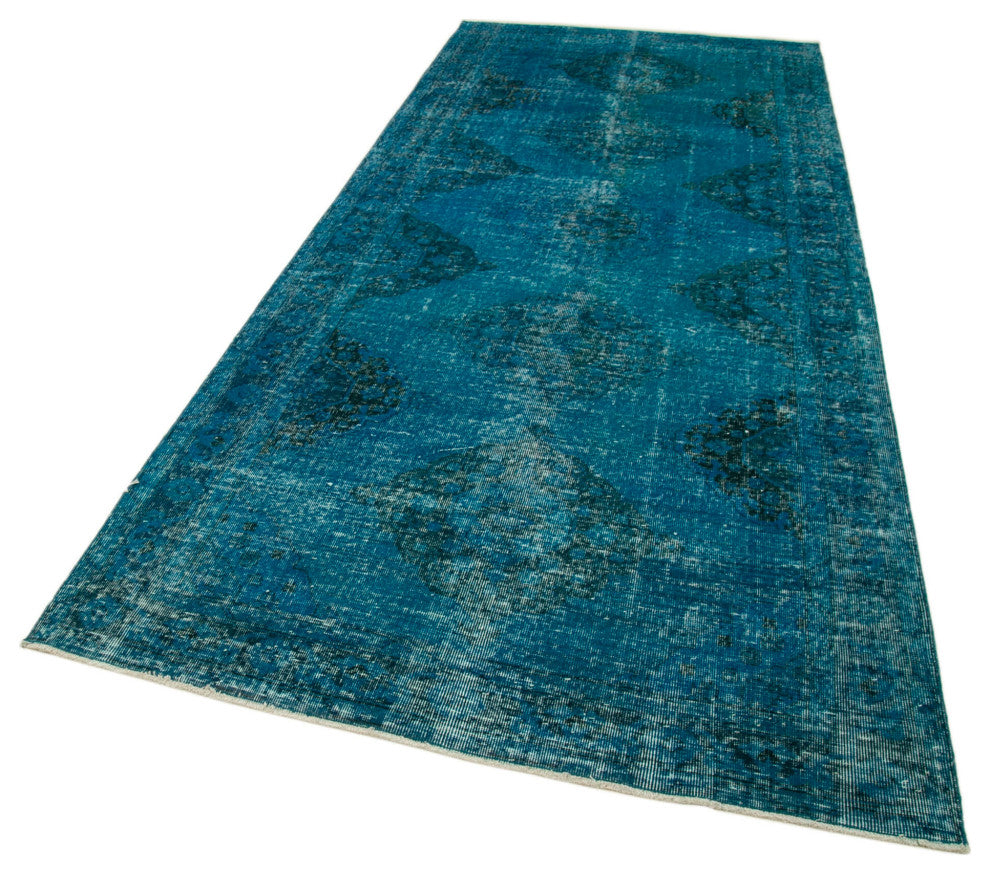 Rug N Carpet - Hand-knotted Anatolian 4' 9" x 11' 10" Rustic Runner Rug