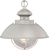 Harwich 10" Outdoor Pendant Textured Gray