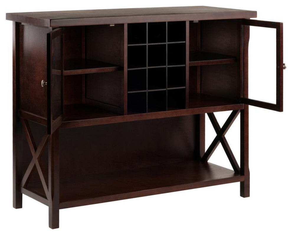 Xola Buffet Cabinet, Cappuccino