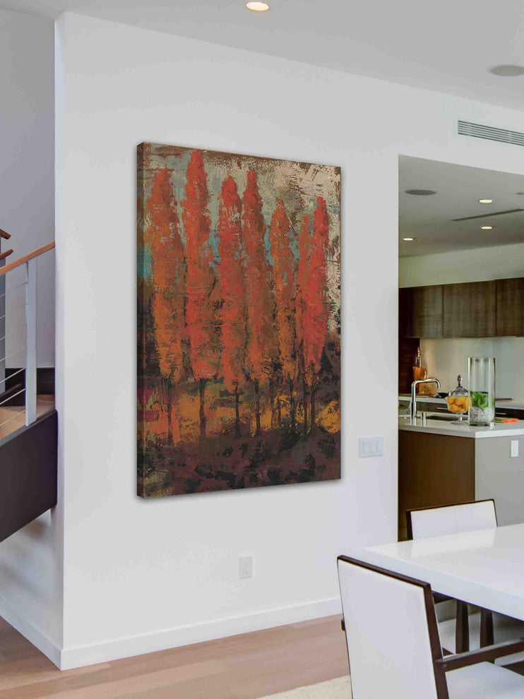 "Seinna Sunset" Painting Print on Wrapped Canvas by Julie Joy