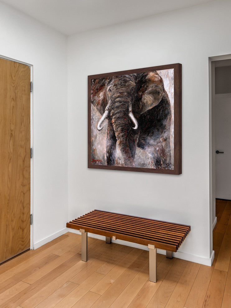 Marmont Hill, "Brave" by Bergerac Framed Painting Print, 32x32