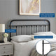 Sage King Metal Headboard-Black