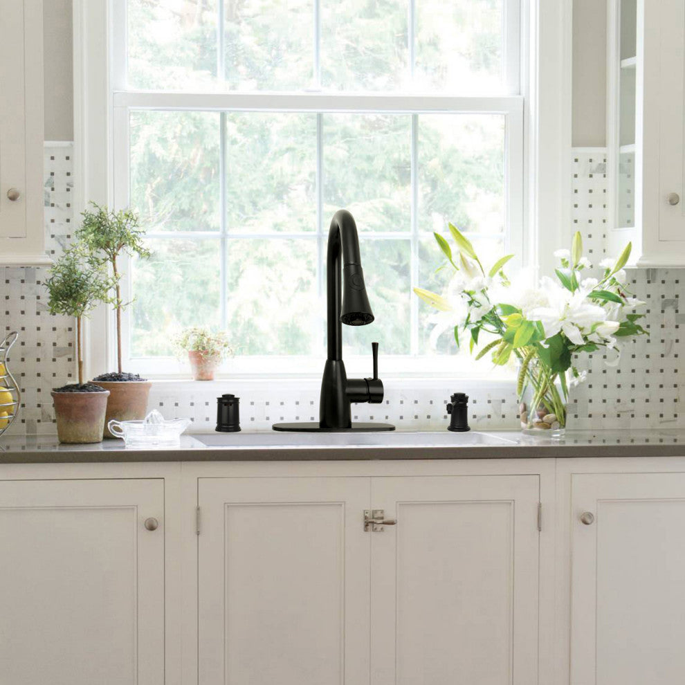 Built, Copper Soap Dispenser Refill from Top With 17oz Bottle, Matte Black