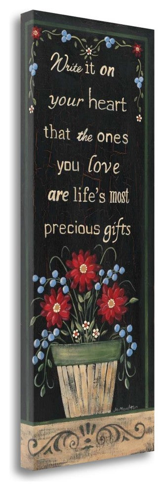 "Precious Gifts" By Jo Moulton,Ready to Hang Giclee Print on Gallery Wrap Canvas