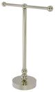 Vanity Top 2 Arm Guest Towel Holder, Polished Nickel