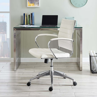 Jive Mid Back Office Chair EEI-273-WHI