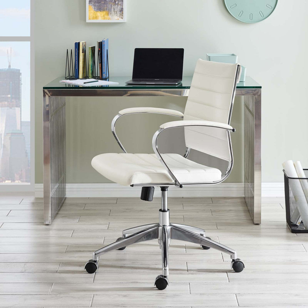 Jive Mid Back Office Chair EEI-273-WHI