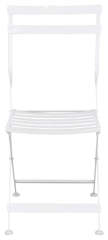 Brunsly 3-Piece Metal Bistro Set, White