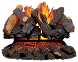 Duluth Forge Vented Natural Gas Fireplace Log Set, 24" 55,000 BTU