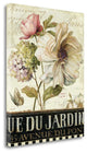 "Marche De Fleurs II" By Lisa Audit, Giclee Print on Gallery Wrap Canvas