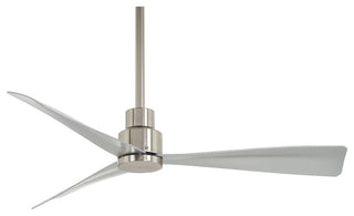 Minka-Aire F786-BNW Simple, 44" Ceiling Fan, Brushed Nickel Wet Finish