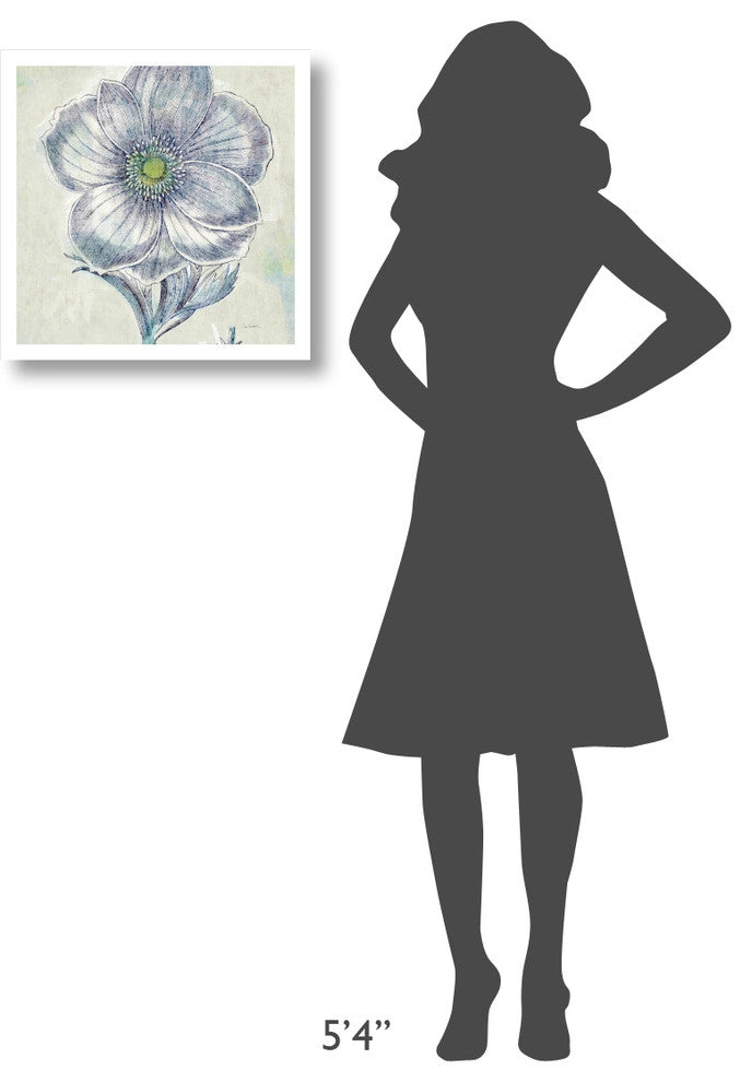 "Belle Fleur II" Digital Paper Print by Sue Schlabach, 20"x20"