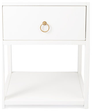 Butler Lark White End Table