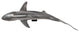 Whaler Shark, Polished Aluminum