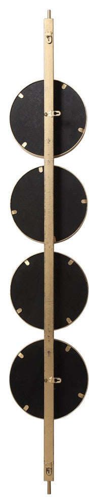 Uttermost Button Gold Mirror 09666