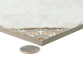 Kings Field Porcelain Floor and Wall Tile, Brown