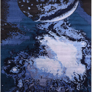 Ahgly Company Indoor Square Mid-Century Modern Area Rugs, 5' Square