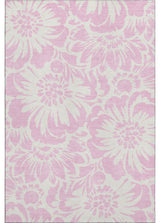 Premium Machine Washable Mayfield AMF551 Pink 3' x 5' Rug
