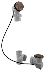 Ball Joint Head PVC Cable Drive BW&O, Oil Rubbed Bronze