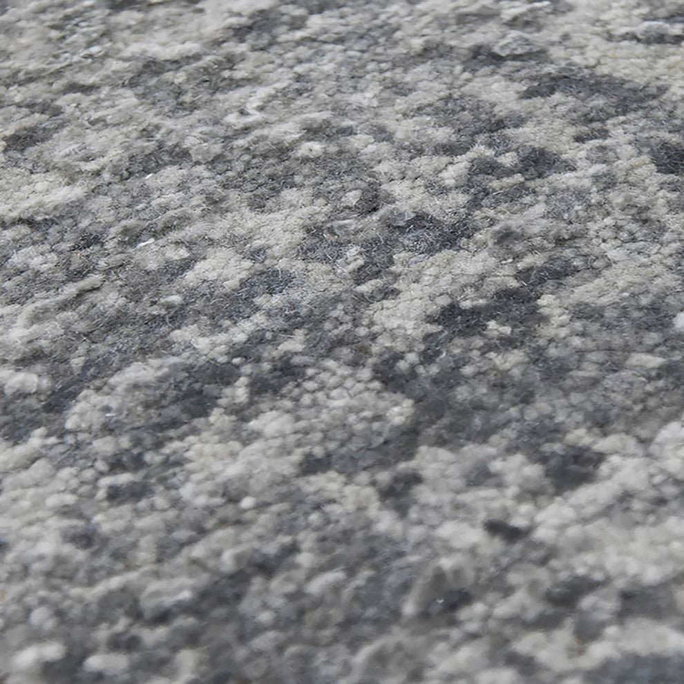 Zenith Pirie Area Rug, Gray, 9'x12', Abstract