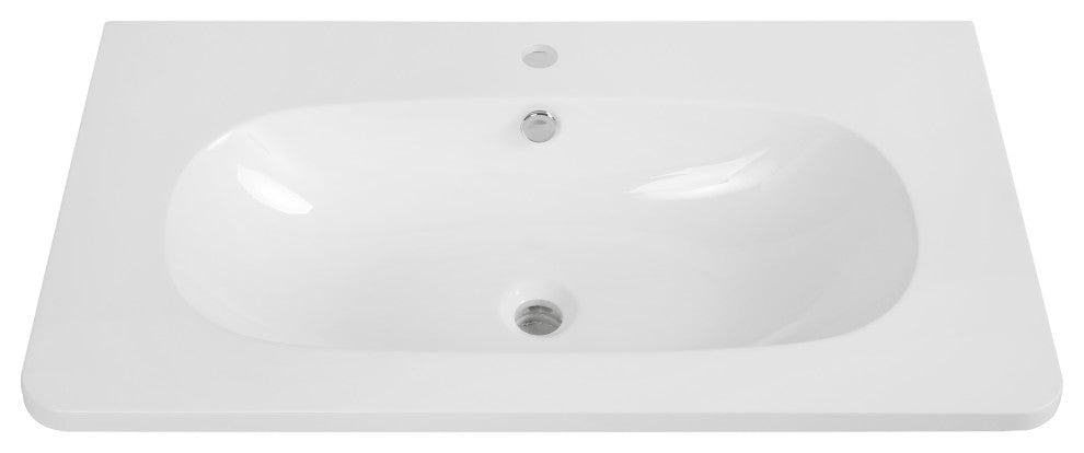 34" Solid Surface Resin Streamline K-1210-34 Vanity Top