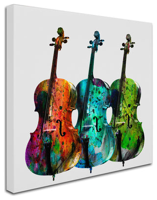 'Cello II' Canvas Art by Mark Ashkenazi