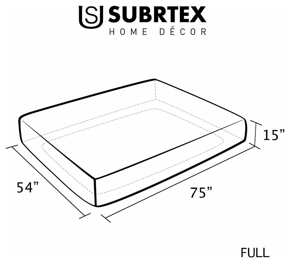 Subrtex Bedding Fade & Stain Resistant Mattress Cover