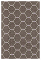 Rug N Carpet - Handmade Wool 3' 8'' x 5' 6'' Flatweave Dhurrie Kilim Rug