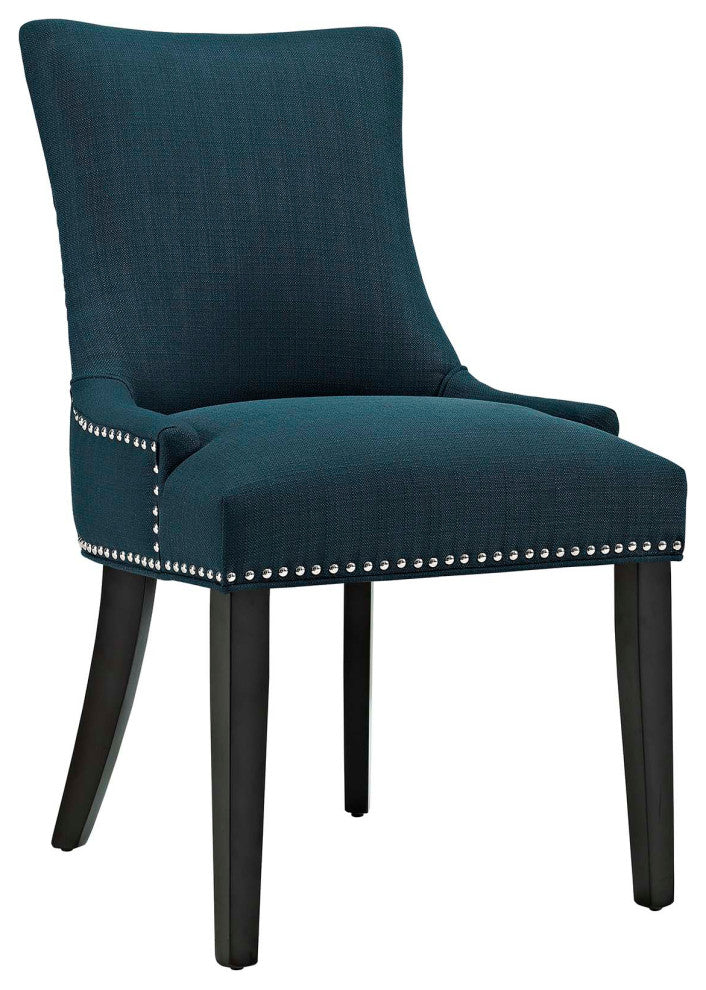 Azure Marquis Dining Side Chair Fabric Set of 2