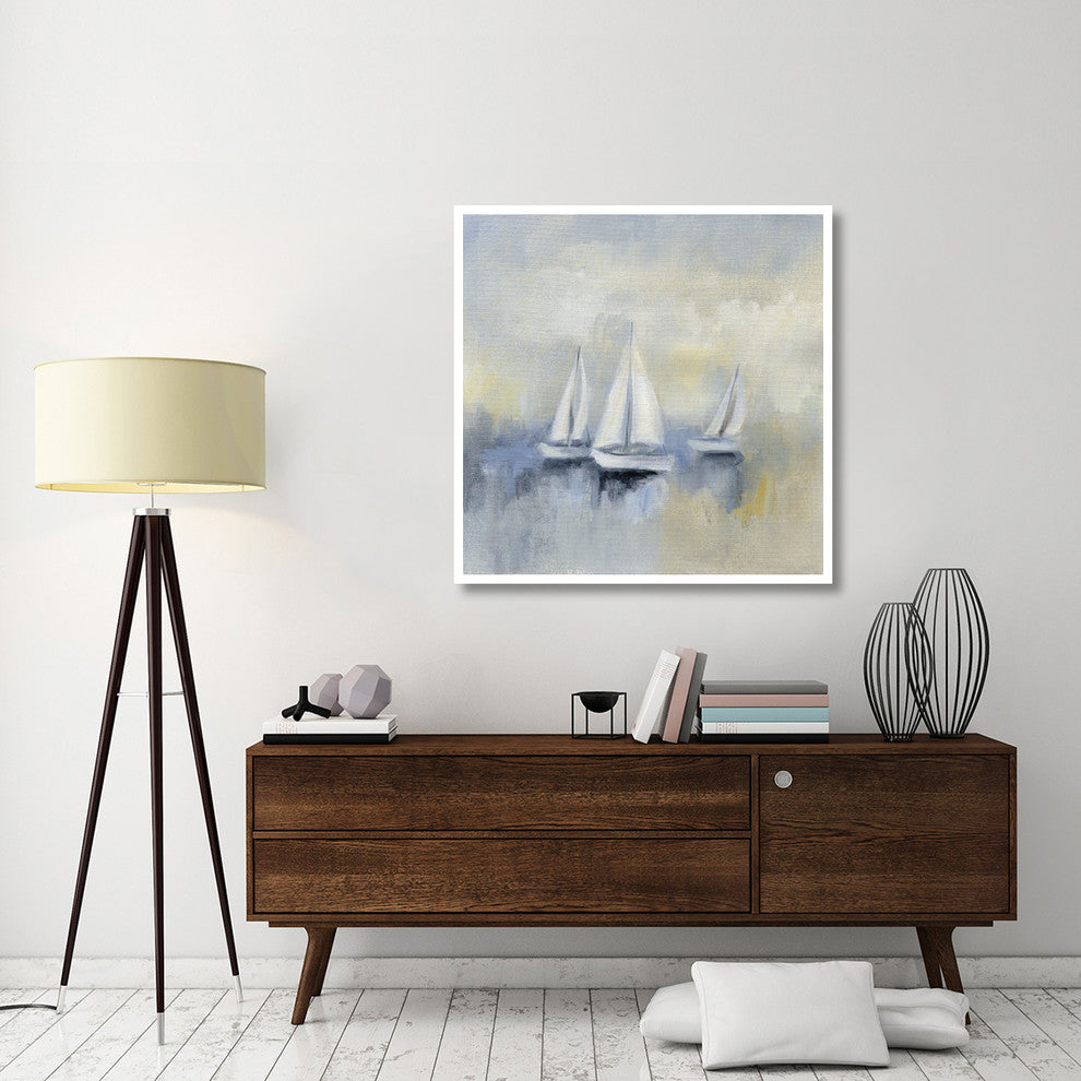 "Morning Sail II" Digital Paper Print by Silvia Vassileva, 42"x42"