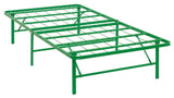 Horizon Twin Stainless Steel Bed Frame, Green