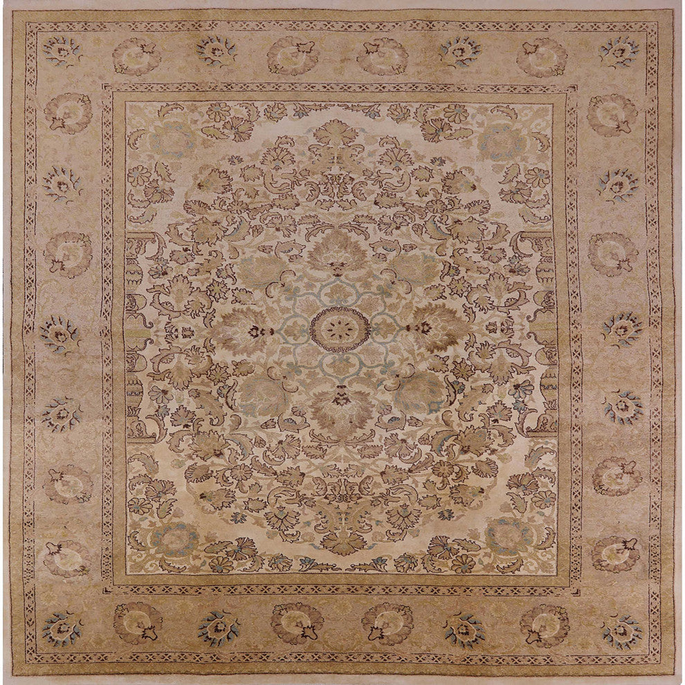 Ahgly Company Indoor Square Mid-Century Modern Area Rugs, 3' Square