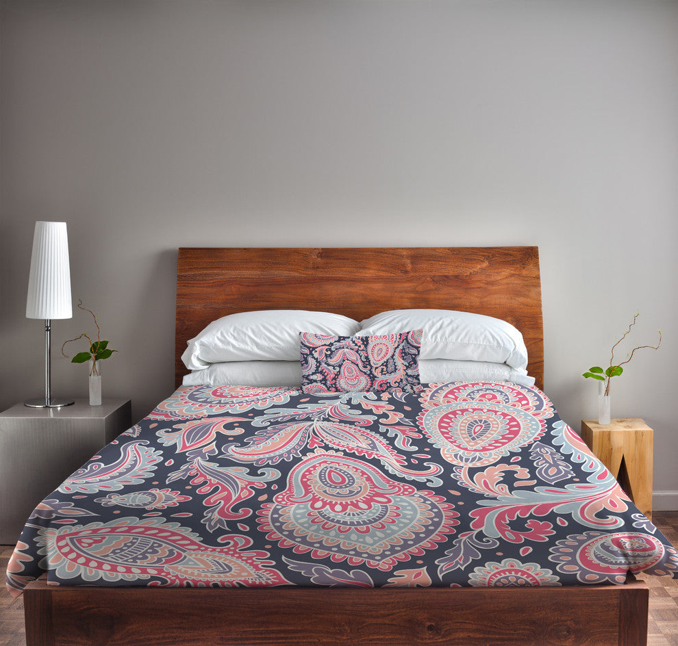 Raella, Multi Lightweight Full Queen Duvet Cover