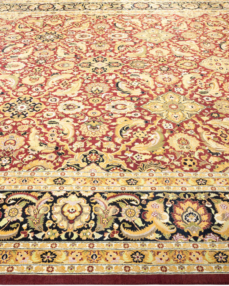 Mogul, One-of-a-Kind Hand-Knotted Area Rug Red, 10' 1" x 13' 9"